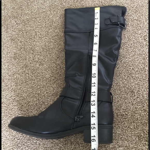 Rampage black tall boots - Picture 6 of 6